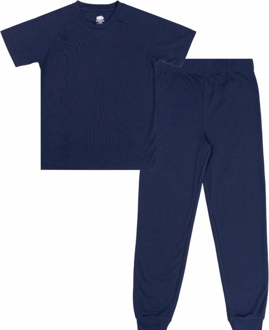 Fruit of the Loom Boys' Soft & Comfortable 2-Piece Pajama Set - Loose Fit Sleepwear for Kids
