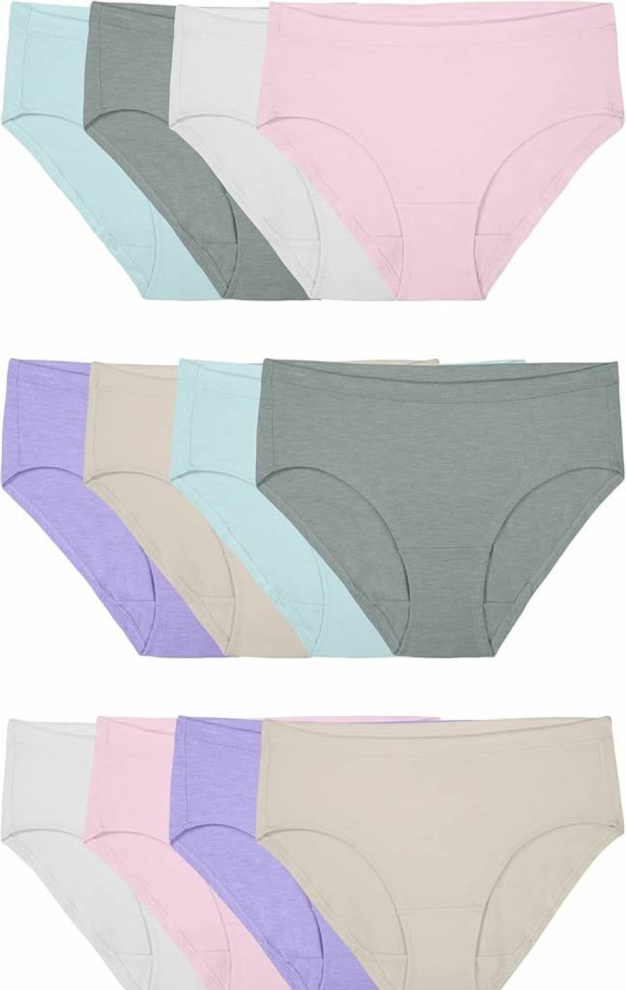 Fruit of the Loom Women's Soft Modal Underwear - Breathable & Comfortable Panties