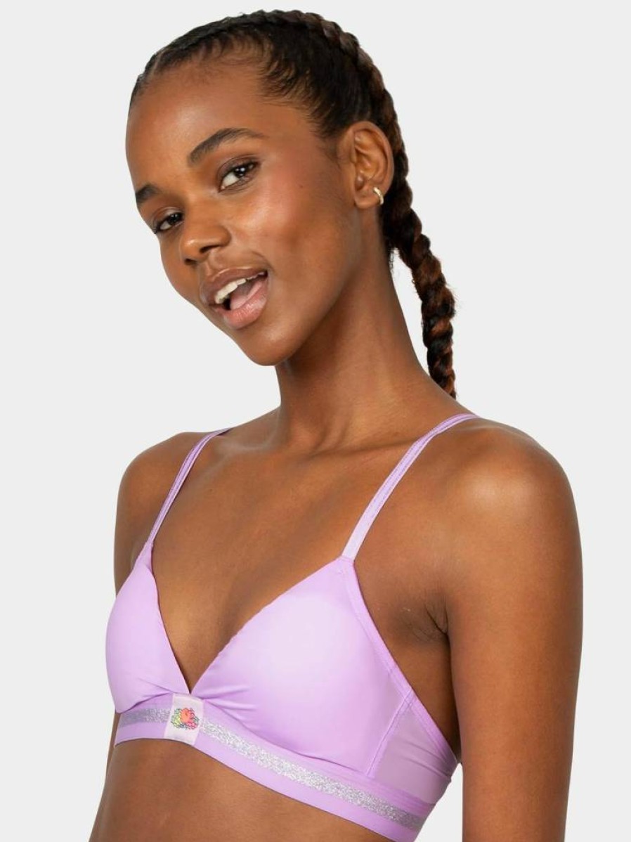 Fruit of the Loom Women's 2-Pack Triangle Bralettes - Soft Comfort, Modern Fit & Breathable Fabric for Everyday Wear