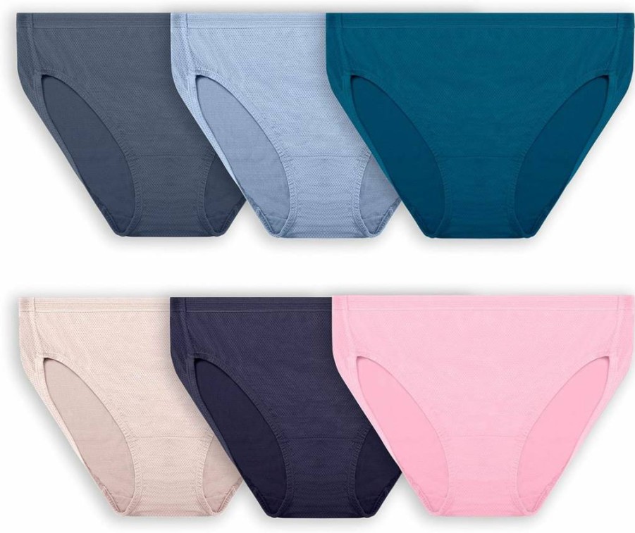 Fruit of the Loom Women's Plus Size Underwear - Comfortable & Curve-Hugging Design for Perfect Fit