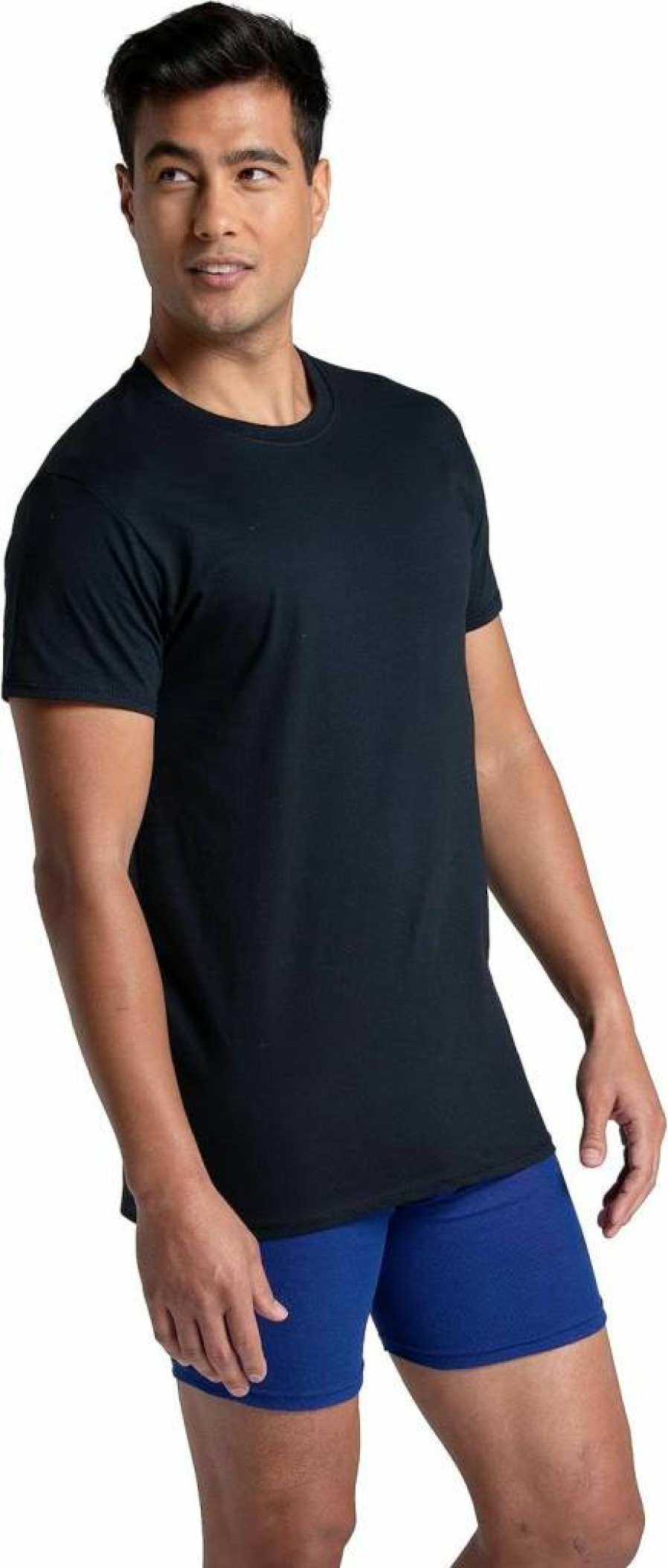 Fruit of the Loom Men's Moisture Wicking Crew Neck Undershirt Tag Free Big & Tall Sizes Available