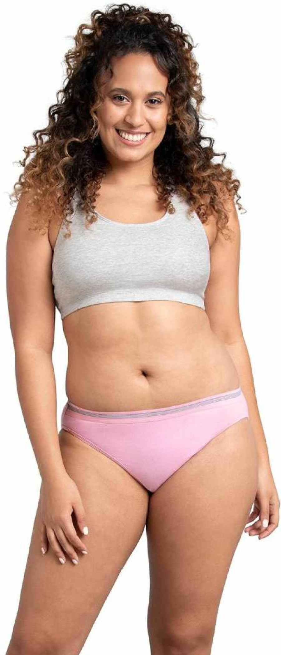 Fruit of the Loom Women's Cotton Bikini Underwear 10-Pack - Tag Free, Breathable, Soft Comfort, Assorted Colors